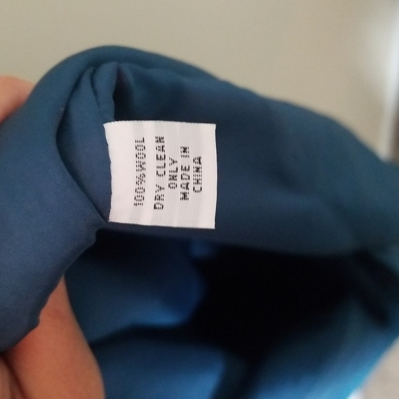 Alex + Alex Blue Short Sleeve Sheath Dress Size Large - Picture 10 of 10